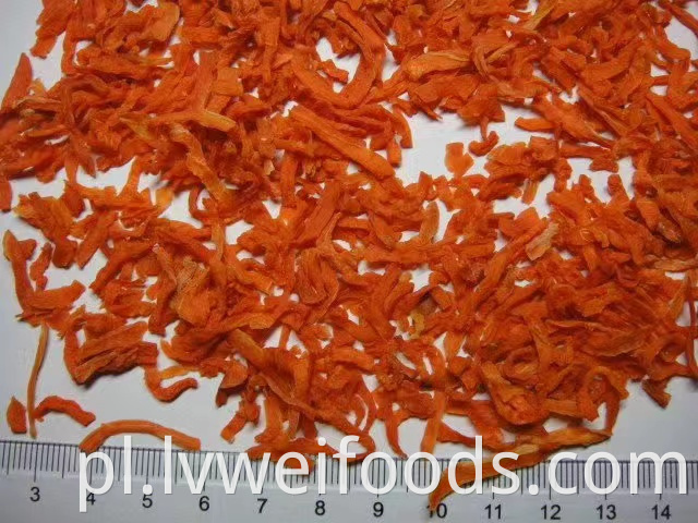 Dehydrated Shredded Carrot